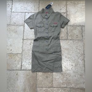 tan dickies dress